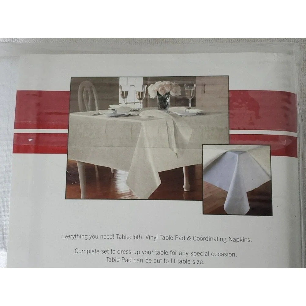 Town & Country Everything Table Set Ivory Floral 60